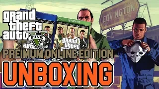 Grand Theft Auto V(5) Premium Online Edition (PS4/Xbox One) Unboxing!!