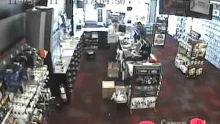 Robbery Suspect Caught on Video