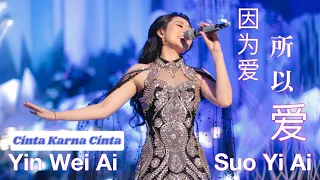 Yin Wei Ai Suo Yi Ai 因为爱所以爱 Helen Huang - Live Performance Lagu Mandarin Lirik Terjemahan