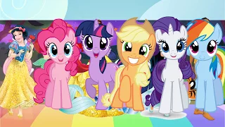 my LITTLE PONY disney PRINCESS mashup