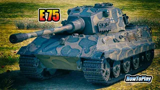 E 75 - 6 Frags 10.3K Damage - Low consumption! - World Of Tanks