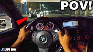 You Drive A Straight Piped BMW V10 M5 E60 [LOUD EXHAUST POV]