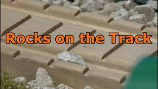 Train Yard Antics: Rocks on the Track