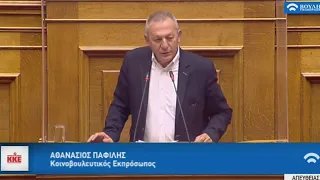 ΤΟΠΟΘΕΤΗΣΗ ΤΟΥ Θ. ΠΑΦΙΛΗ ΓΙΑ ΤΟ ΝΟΜΟΣΧΕΔΙΟ ΤΟΥ ΥΠΟΥΡΓΕΙΟΥ ΜΕΤΑΝΑΣΤΕΥΤΙΚΗΣ ΠΟΛΙΤΙΚΗΣ