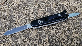 Тестируем как БОЛЬШОЙ нож!!! Victorinox Climber ОБА клинка в работе. А также идея МОДЕРНИЗАЦИИ.