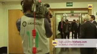 Inside View: FC Barcelona - Arrival at Bernabéu (0-4)