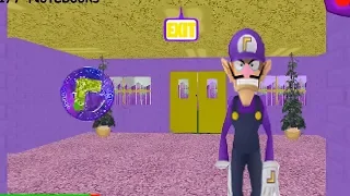 Waluigi's Basics in Wah and Wonders - Baldi's Basics in Education and Learning Mod