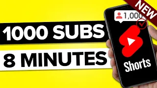 How To Get 1000 Subscribers on YouTube in 10 Minutes (2024 Update)