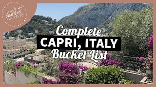 Best Things to Do While in Capri, Italy | Capri Bucket List