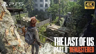 The Last Of Us: Part 2 Remastered | Part 8 - The Gate | At 4K On PS5