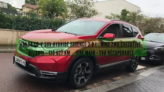 HONDA CR-V SUV Hybride essence 2.0 I - MMD 2WD EXECUTIVE - 07/2019 - 136 627 km -1ére main