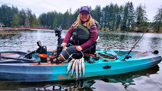 Washington Kayak Trout Fishing | Old Town Sportsman PDL 120