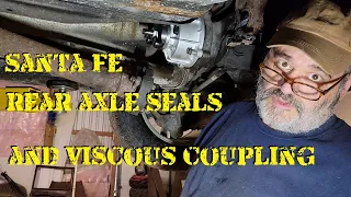 Hyundai Santa Fe Rear Axle Seal and Viscous Coupling Replacement