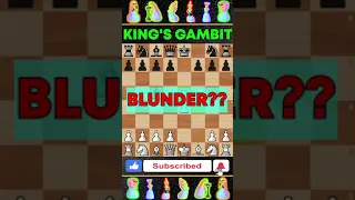 🔥 A VERY SIMPLE Chess Trap That Every Beginner Should Know | KING'S GAMBIT TRAPS 🔥