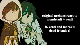 original archons react to mondstadt ||  ft. dead gods || 1/4 || sutaurufu.chr