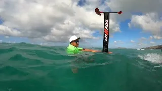 jetski tow foil quick board grab partner pickup