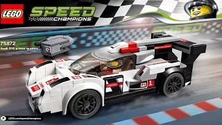 Lego 75872 Audi R18 e tron quattro Speed Champions (Instruction Booklet)