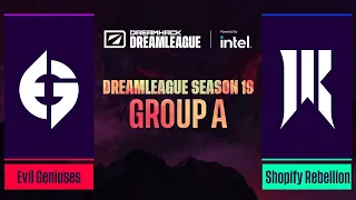 Dota2 - Evil Geniuses vs Shopify Rebellion - Game 1 - DreamLeague Season 19 - Group A