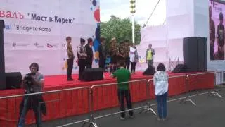 140614 BTS in Moscow K-pop World Festival|Первый выход на сцену