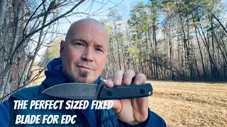 FLISSA D2 Steel Fixed Blade EDC Knife for $25!