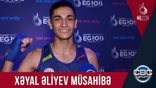 Ən azı bürünc medal qazanmış Xəyal Əliyev: "Finala çıxıb orada da qələbə qazanacağam" | MÜSAHİBƏ