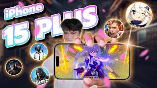 เทสเกม iPhone 15 Plus | แบตอึด และเล่นเกมดีเกินไปแล้วน้าาา !!