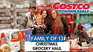 HUGE $1800 Christmas COSTCO HAUL Plus More! Family of 13🎄