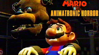 MARIO MEETS A GRUESOME END *ALL NEW* MARIO IN ANIMATRONIC HORROR [2 NIGHT DEMO] PART 2