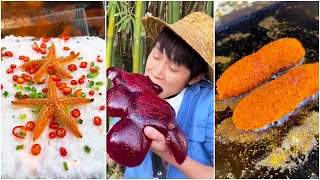 What Will Straw Hat Brother Eat Next? | Chinese Mountain Forest Life And Food #Moo Tik Tok #fyp