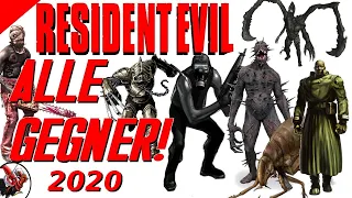 Absolut ALLE Gegner in der Resident Evil Reihe in einem Video! (2020 Edition) - LoreCore Special