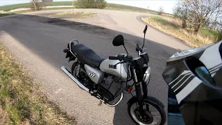 MZ ETZ 251 testovací