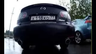 Прямой выхлоп Mazda 6 MPS