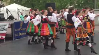 Lechowia Dancers at 2016 Syracuse Polish Festival