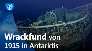 „Endurance“-Wrack der Shackleton-Expedition in der Antarktis gefunden