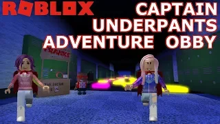 Roblox: Captain Underpants Adventure Obby / Stop Professor Poopypants!! / All Levels