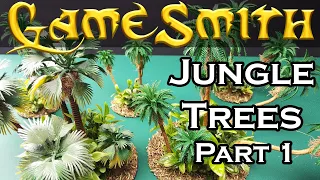 How to Build Jungle Scatter Terrain (Part 1) for your Tabletop Game (2020) GameSmith S01E021