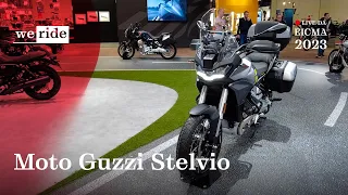 Moto Guzzi Stelvio 2024 | LIVE da EICMA 2023