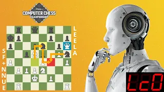 Leela Wins Tournament Versus Stockfish+NNUE! | Computer Chess Championship