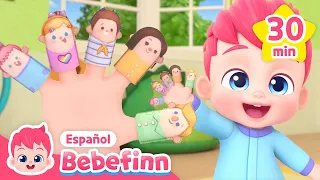 La Familia Dedo✋ y más Canciones Infantiles | Bebefinn en español