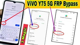 Vivo Y75 5G Frp Bypass Android 12 | Vivo Y75 Google Account Remove Without Pc | 100% Ok Aug 2022.