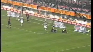 Serie A 2001/2002: AC Milan vs Juventus 1-1 - 2001.12.09 -