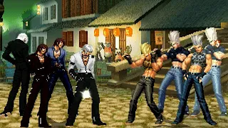 [KOF Mugen] Memorial- Ruben Challenge | Ruben Nao Team vs Benimaru Team  [ 4vs4 ]