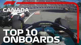 Canadian Chaos, Wet Qualifying And The Top 10 Onboards | 2022 Canadian Grand Prix | Emirates