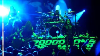 Cradle of Filth - Malice through the looking glass incomplete live @ 70000 tons of metal 2016