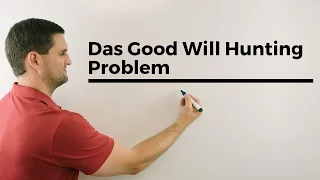 Das "Good Will Hunting"-Problem mit den Punkten und Strichen, Matherätsel, Mathe by Daniel Jung