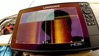 Щука в эхолот LOWRANCE HDS LIVE. И небольшой обзор моего рыболовного костюма GRAYLING