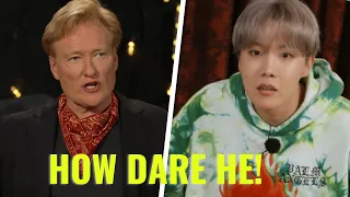 Conan O'Brien Frustrated over BTS J-Hope calling him 'Curtain'