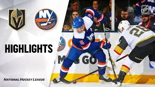 NHL Highlights | Golden Knights @ Islanders 12/5/19