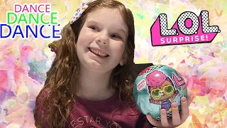 LOL Surprise DANCE DANCE DANCE Black Light Dolls Unboxing