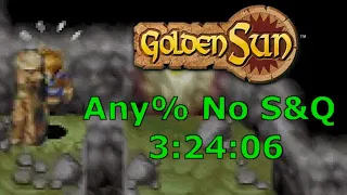 Golden Sun Any% No S&Q Speedrun in 3:24:06